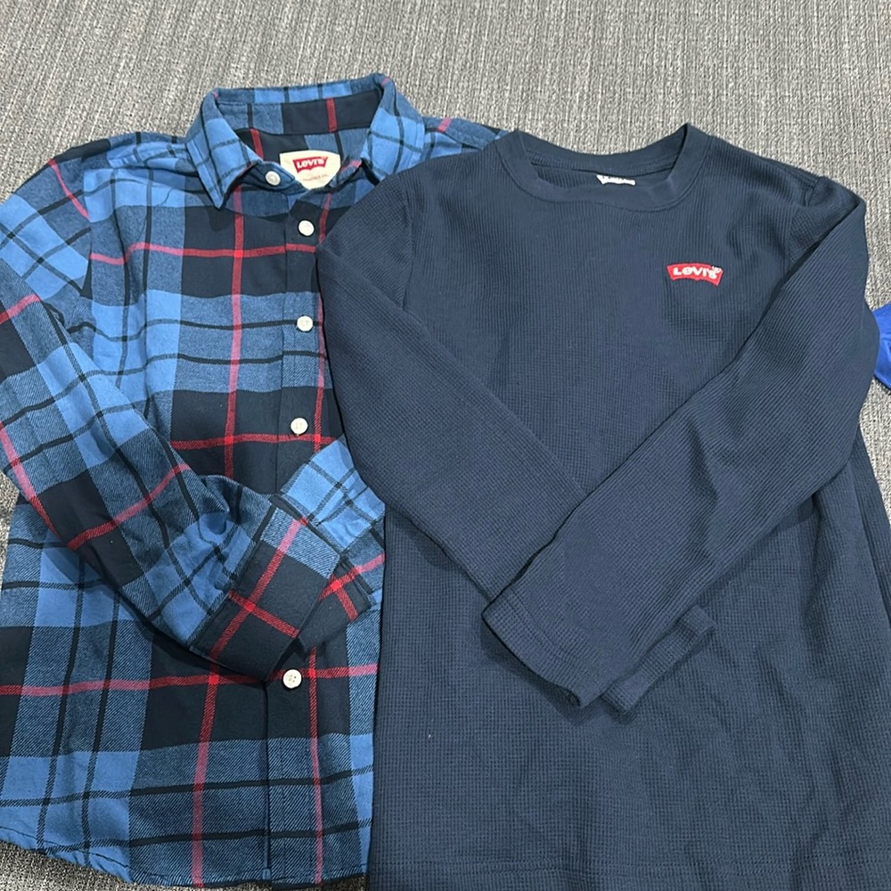 Levi’s boys shirt set